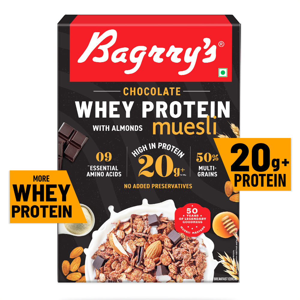 Whey Protein Muesli - Chocolate, Almonds