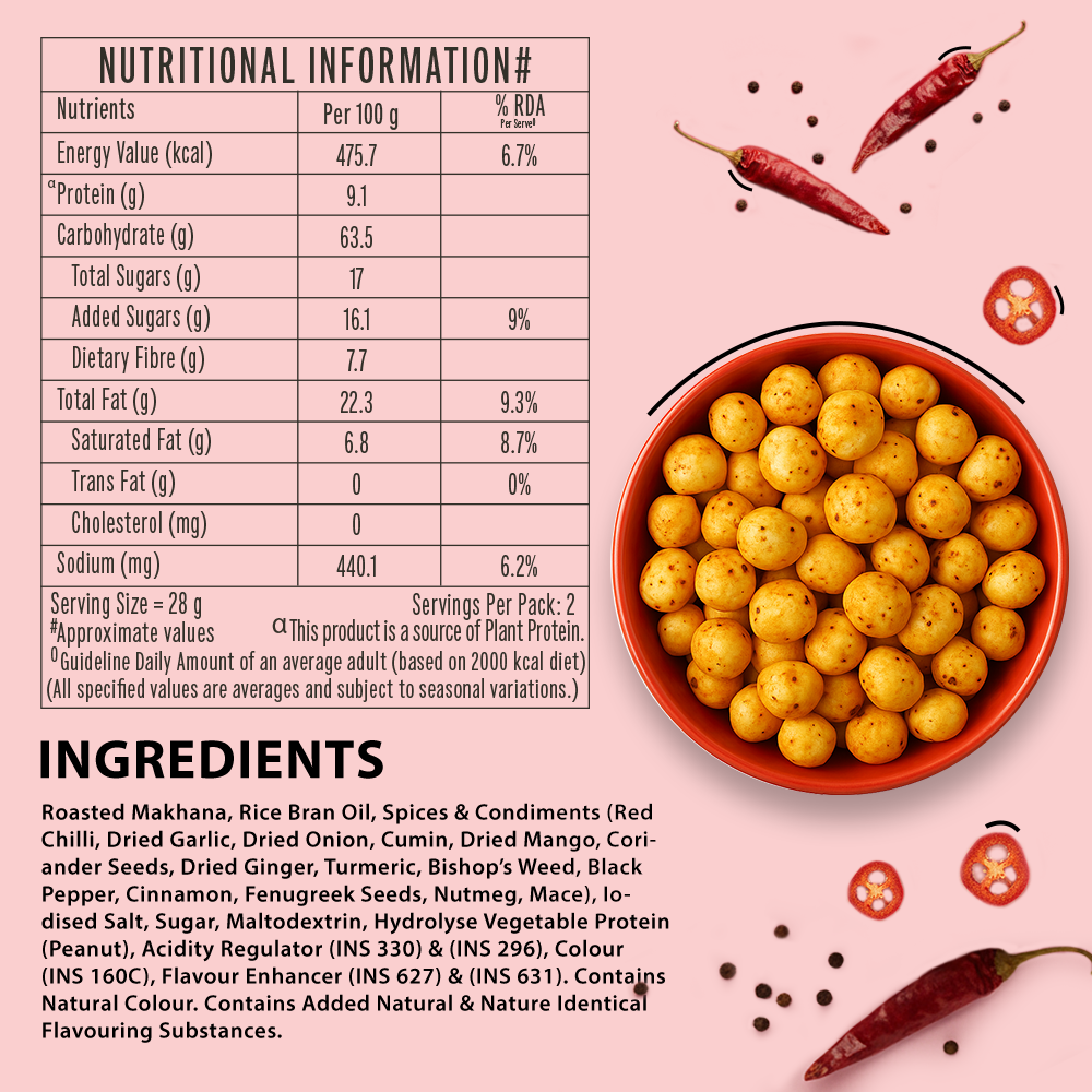 Makhana - Peri Peri 70g
