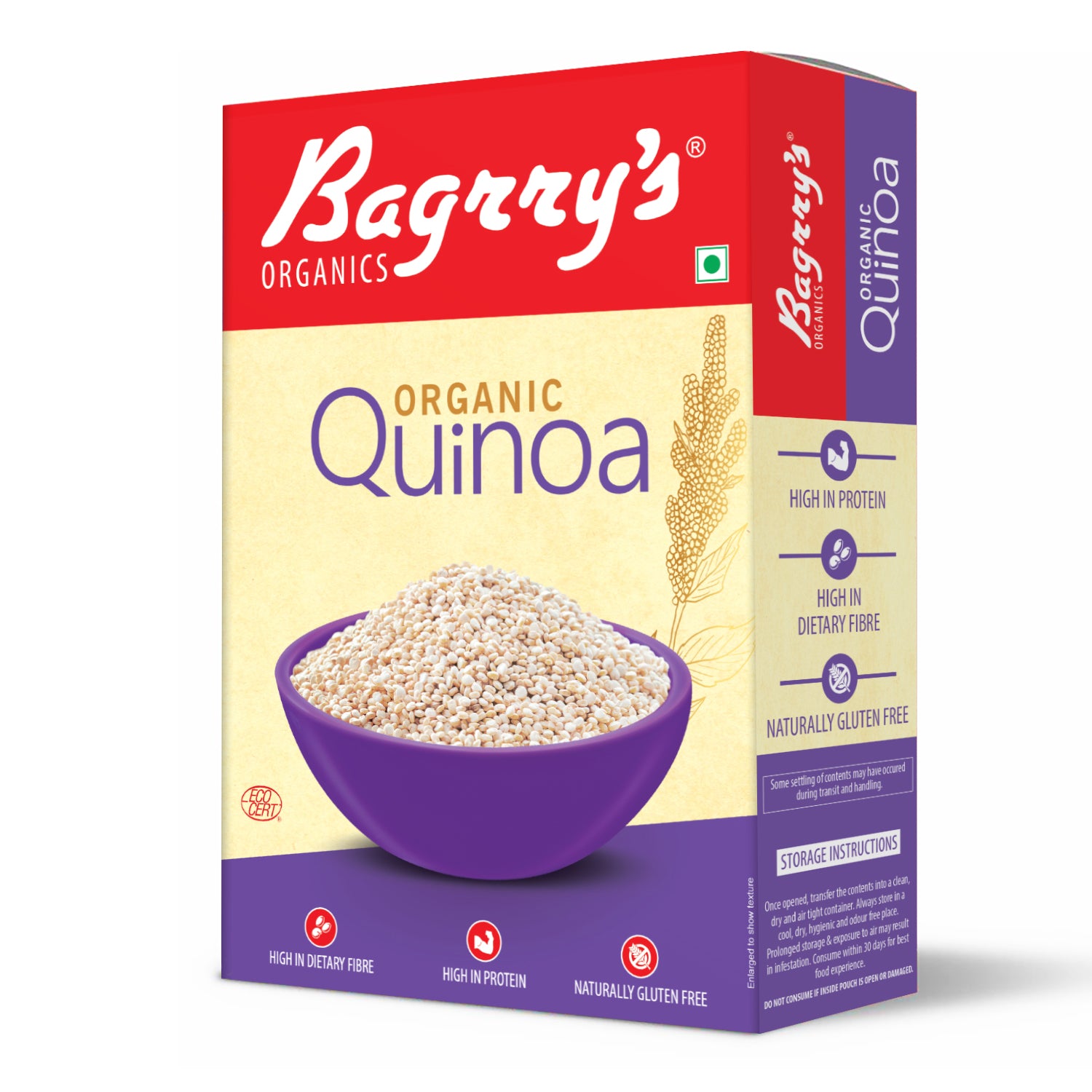 Organic Quinoa - Gluten Free, 500g
