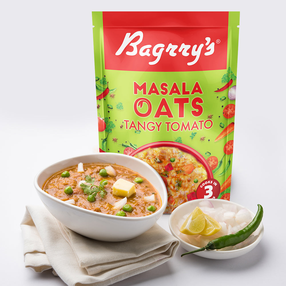 Masala Oats- Tangy Tomato