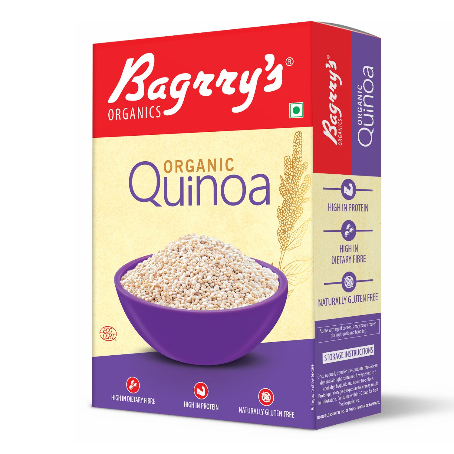 Organic Quinoa - Gluten Free, 500g