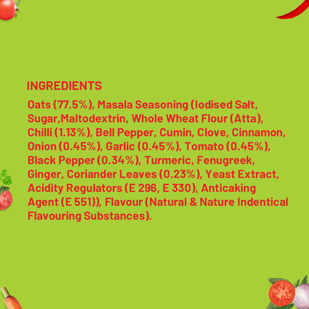 Masala Oats- Tangy Tomato