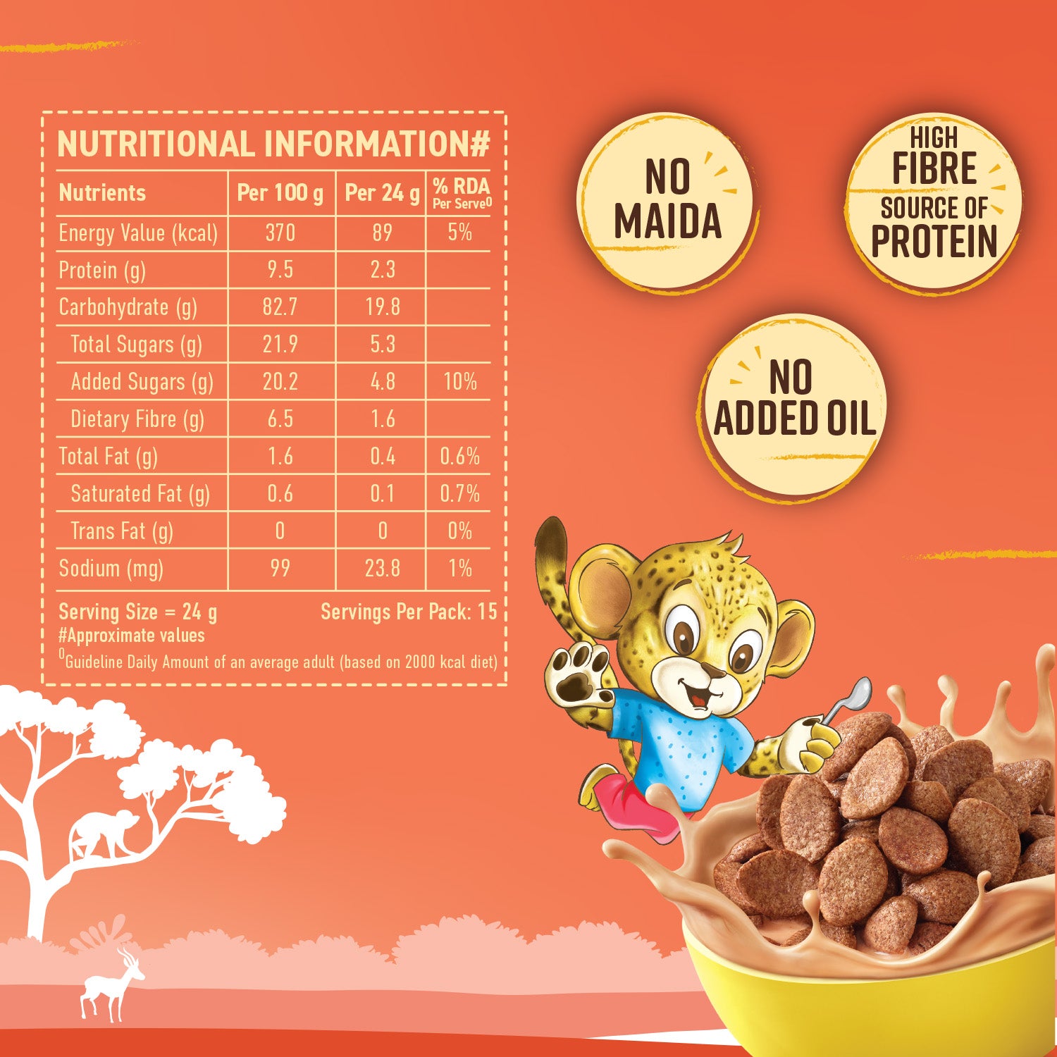 Choco+ with 3 Great Grains (Oats, Whole Wheat, Rice)