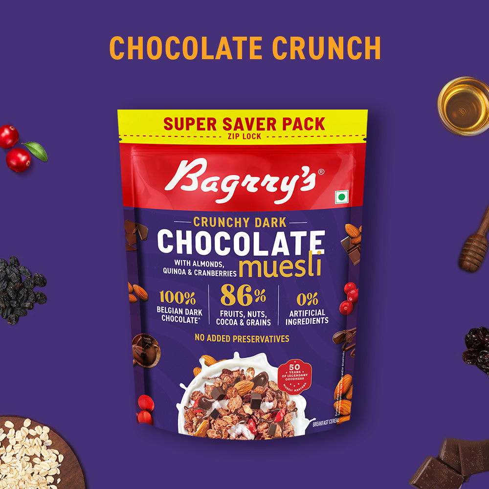 Chocolate Muesli – Chocolate, Cranberries, Quinoa