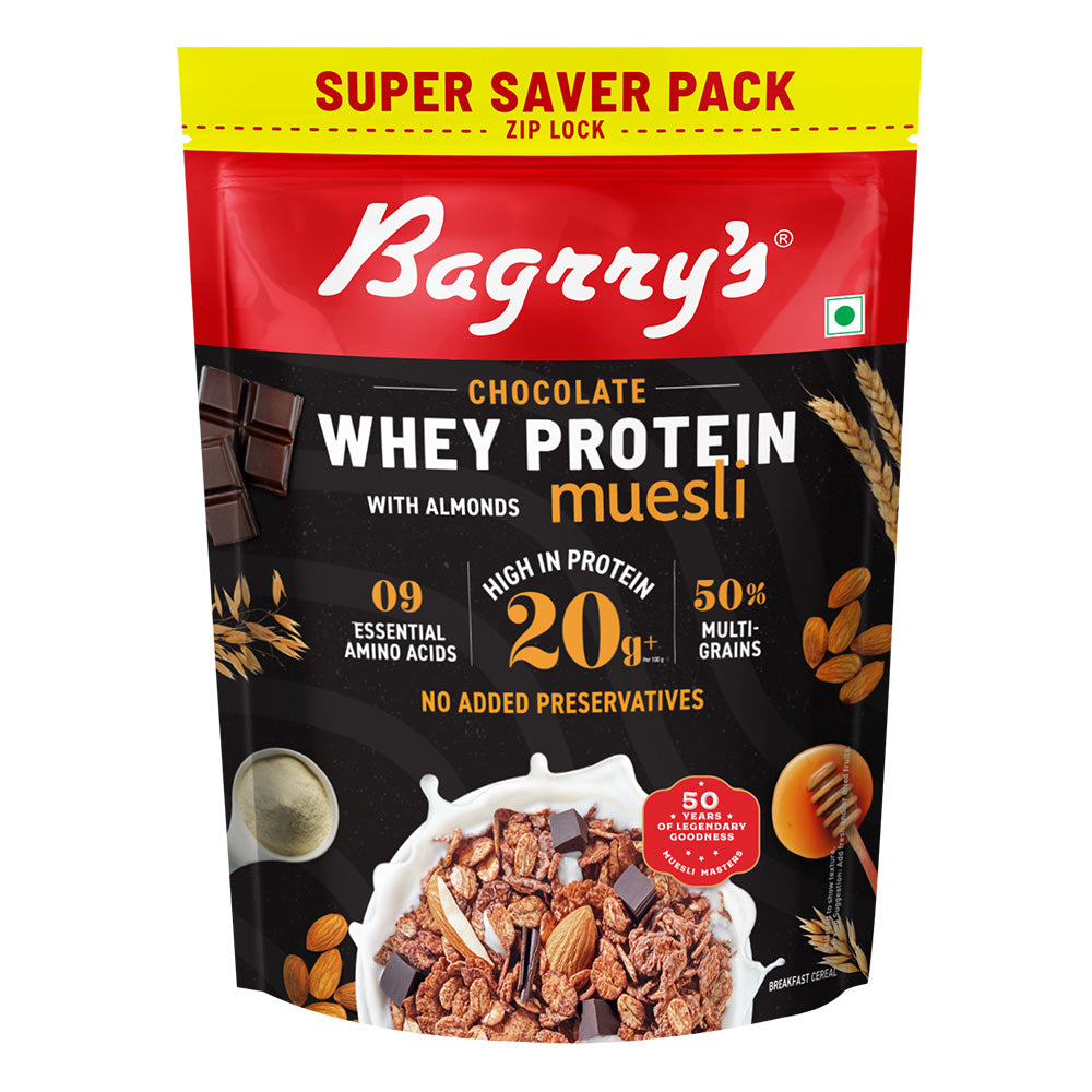 Whey Protein Muesli - Chocolate, Almonds