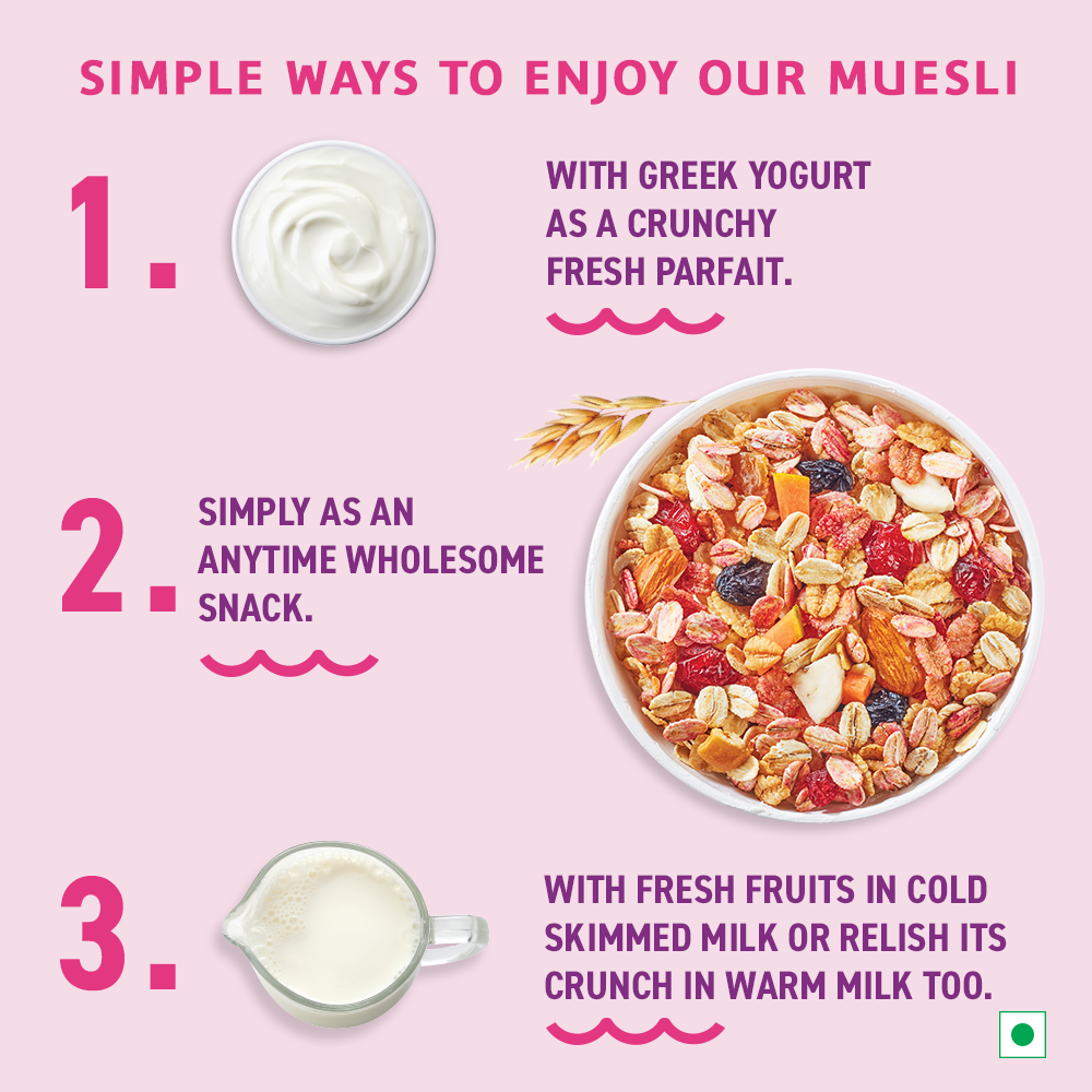 Crunchy Muesli Fruit & Nut with Cranberries