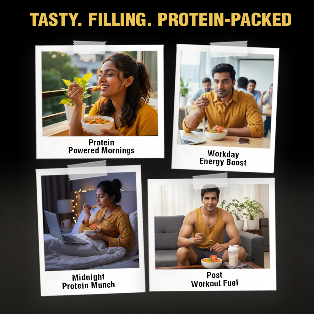 High Protein Oats - Tangy Masala 400g Pouch