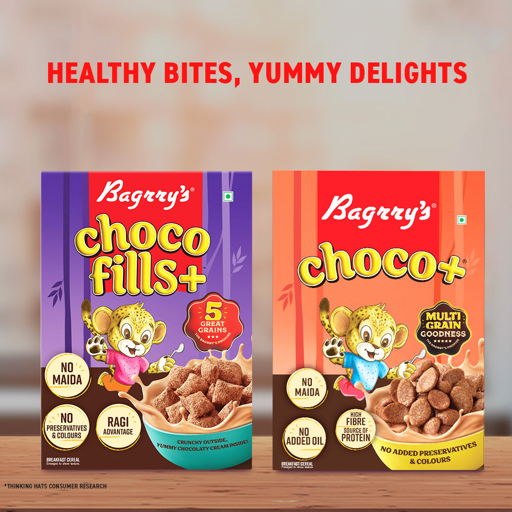 Choco Fills+ Multigrain (Oats, Rice, Whole Wheat, Corn & Ragi)