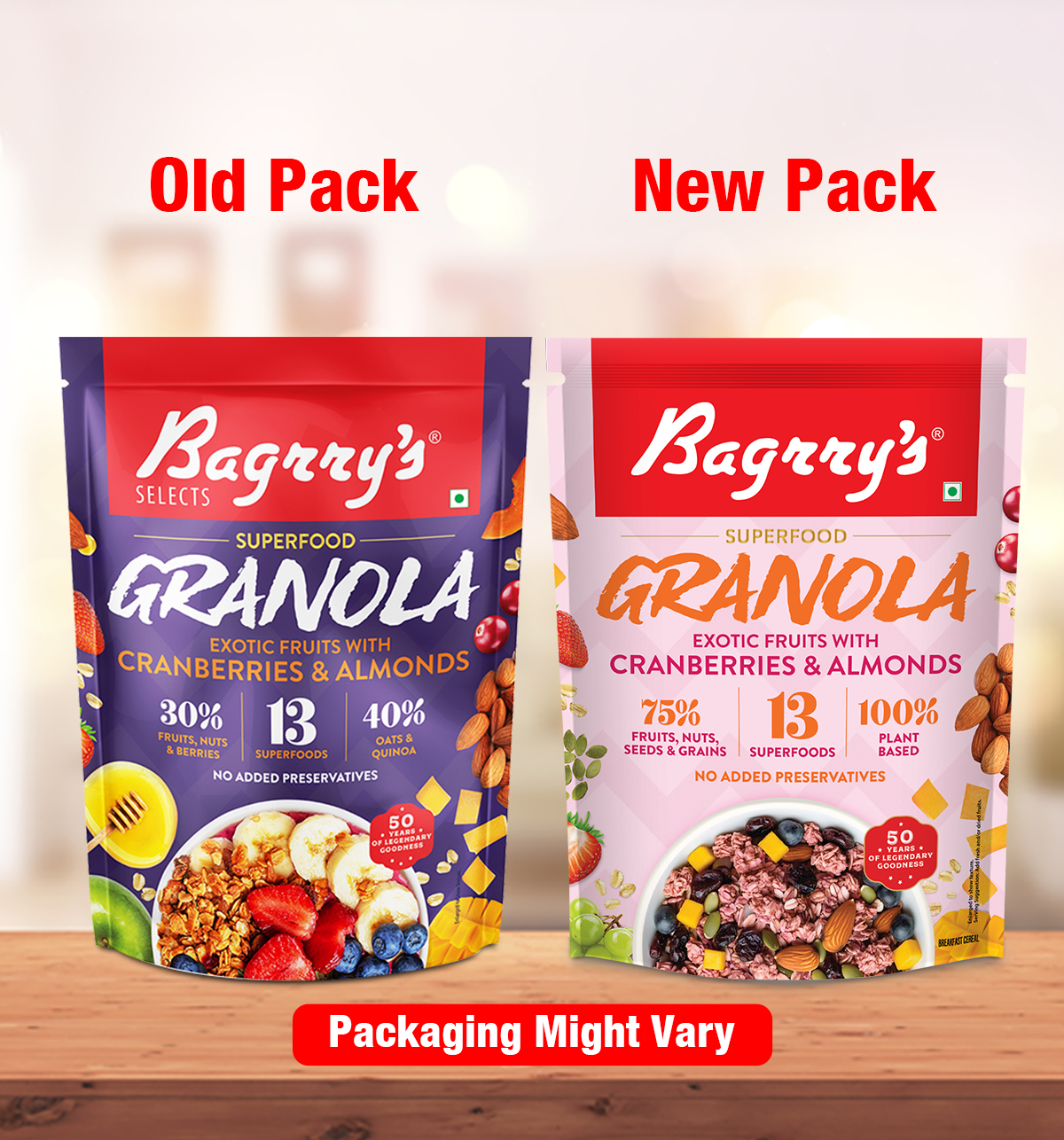 Exotic Fruits Granola - 13 Superfoods, 400g
