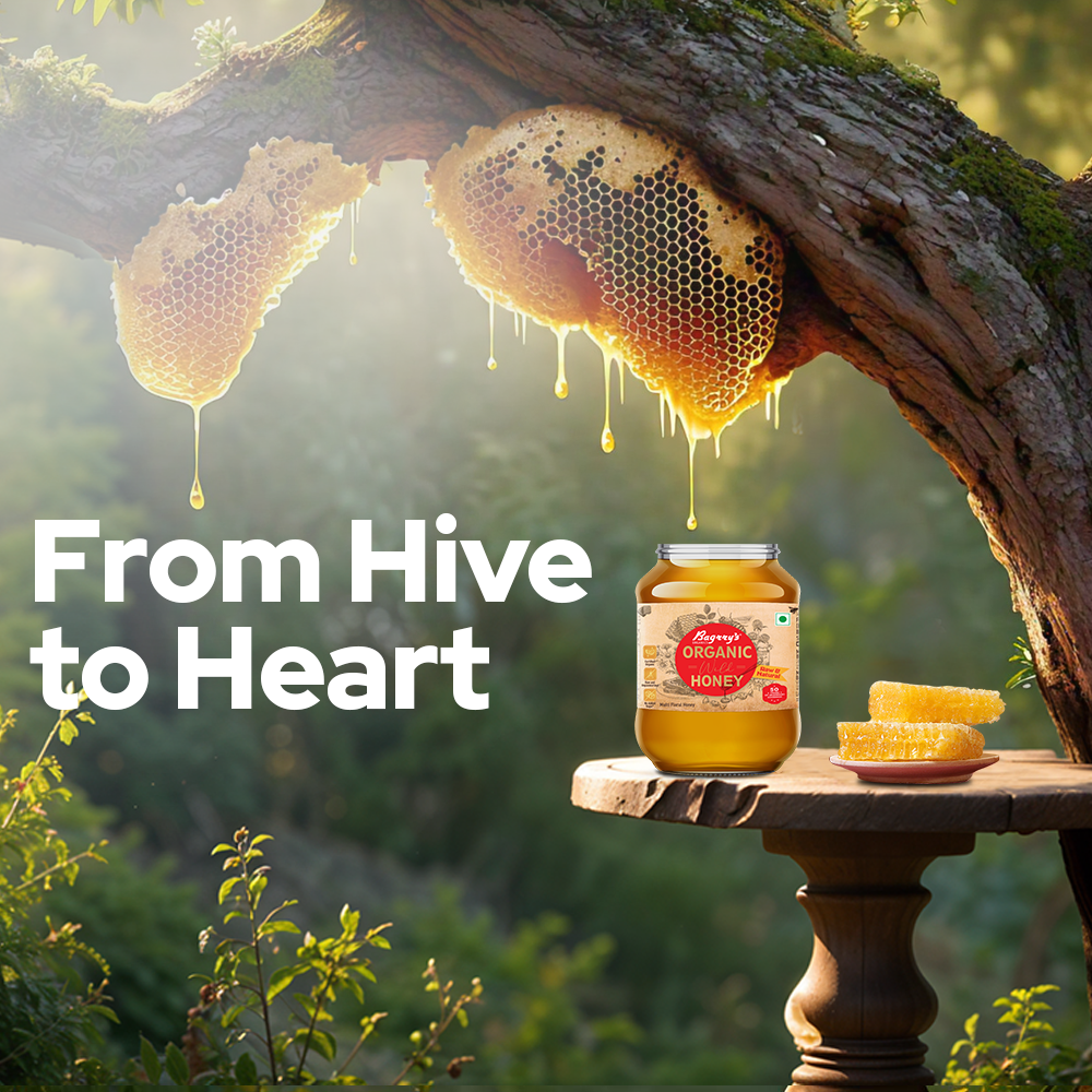 Organic Honey - Raw & Natural, 500g