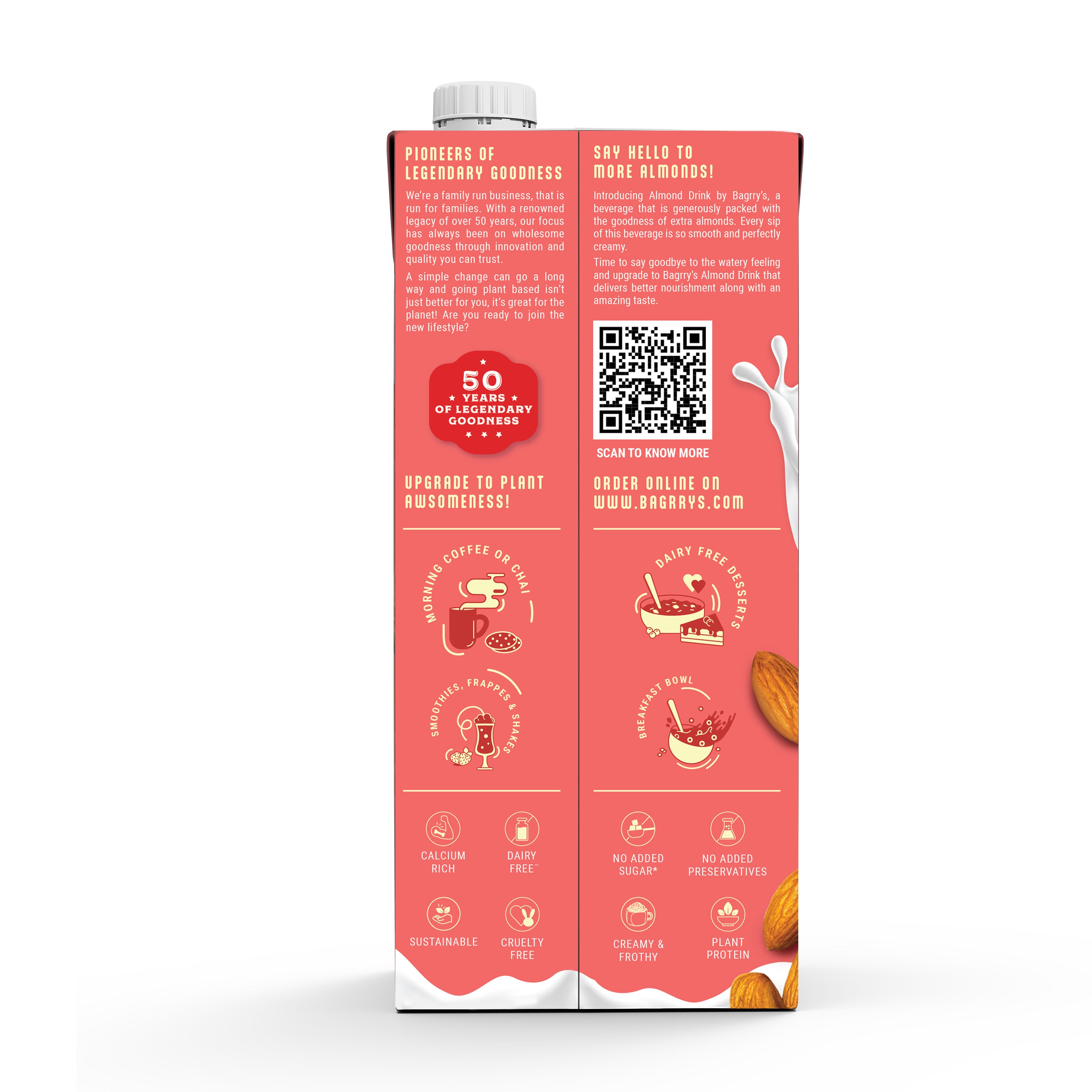 Plant Based Almond Drink 1 Liter