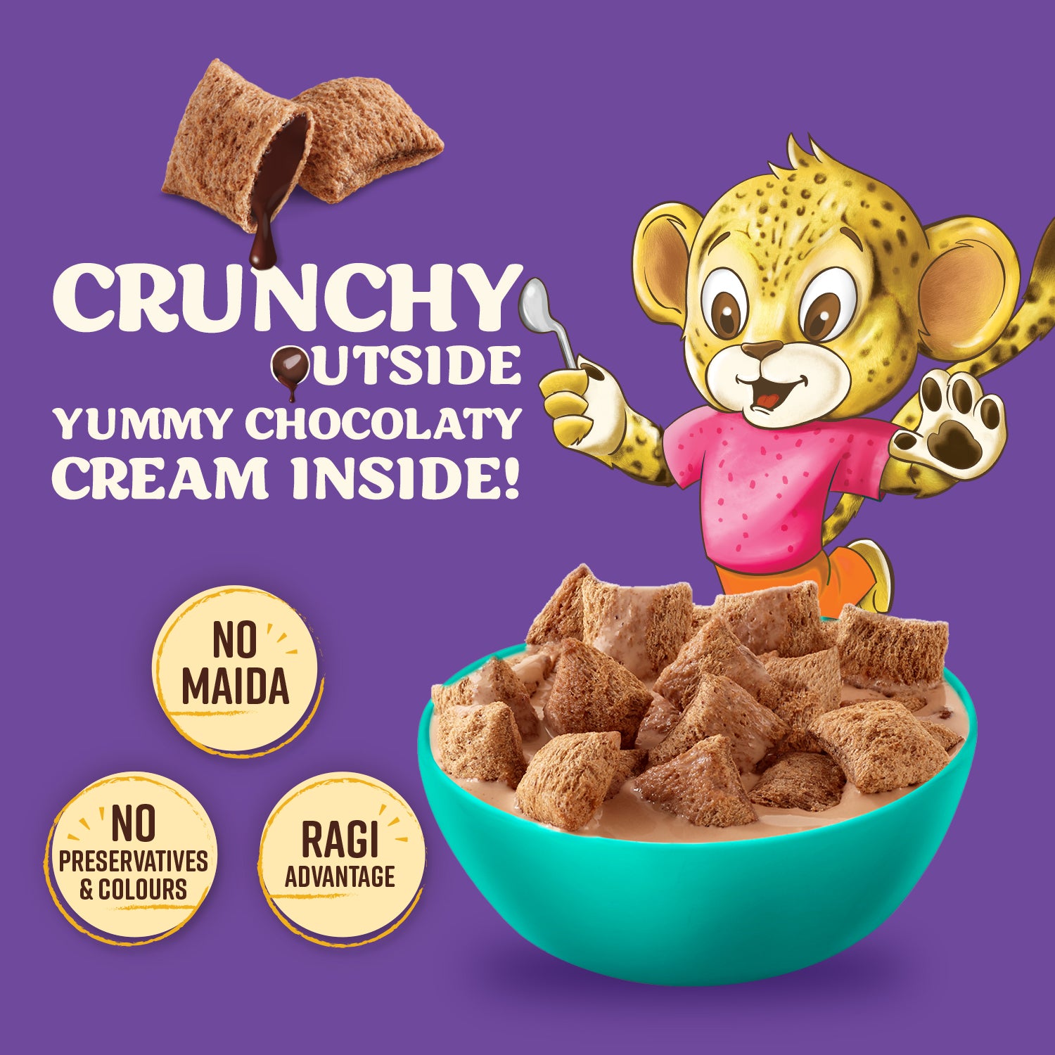 Choco Fills - Multigrain (Oats, Rice, Wheat, Ragi)