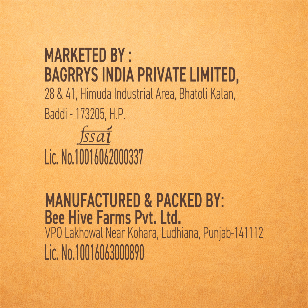 Organic Honey - Raw & Natural, 500g