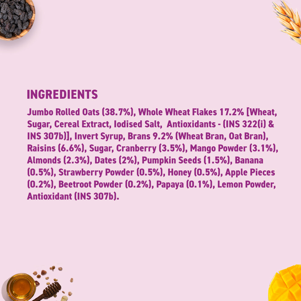 Crunchy Muesli Fruit & Nut with Cranberries