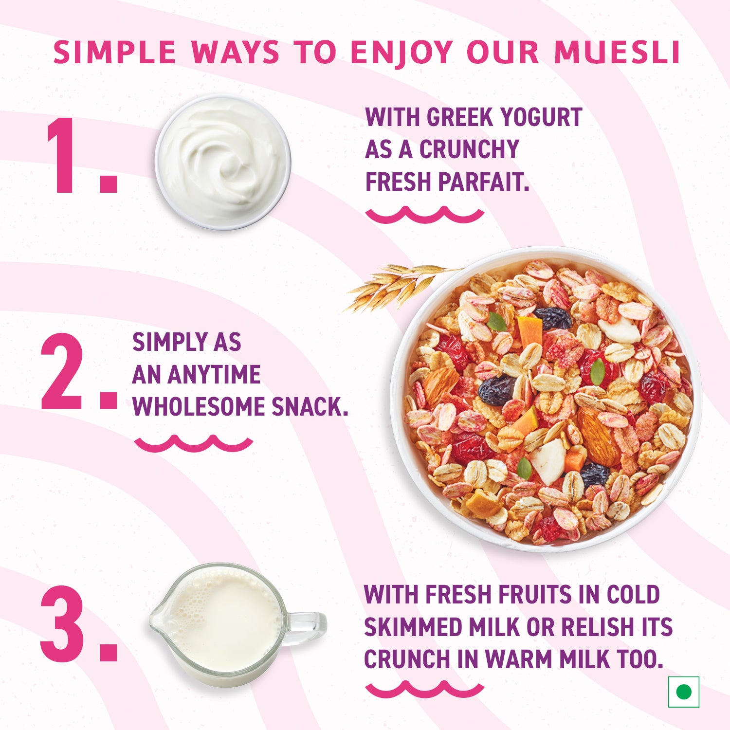 Crunchy Muesli Fruit & Nut with Cranberries
