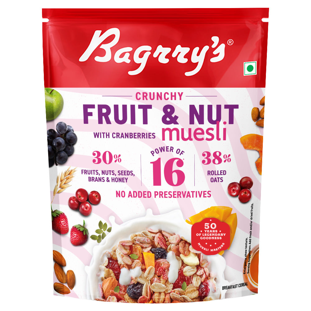 Crunchy Muesli Fruit & Nut with Cranberries