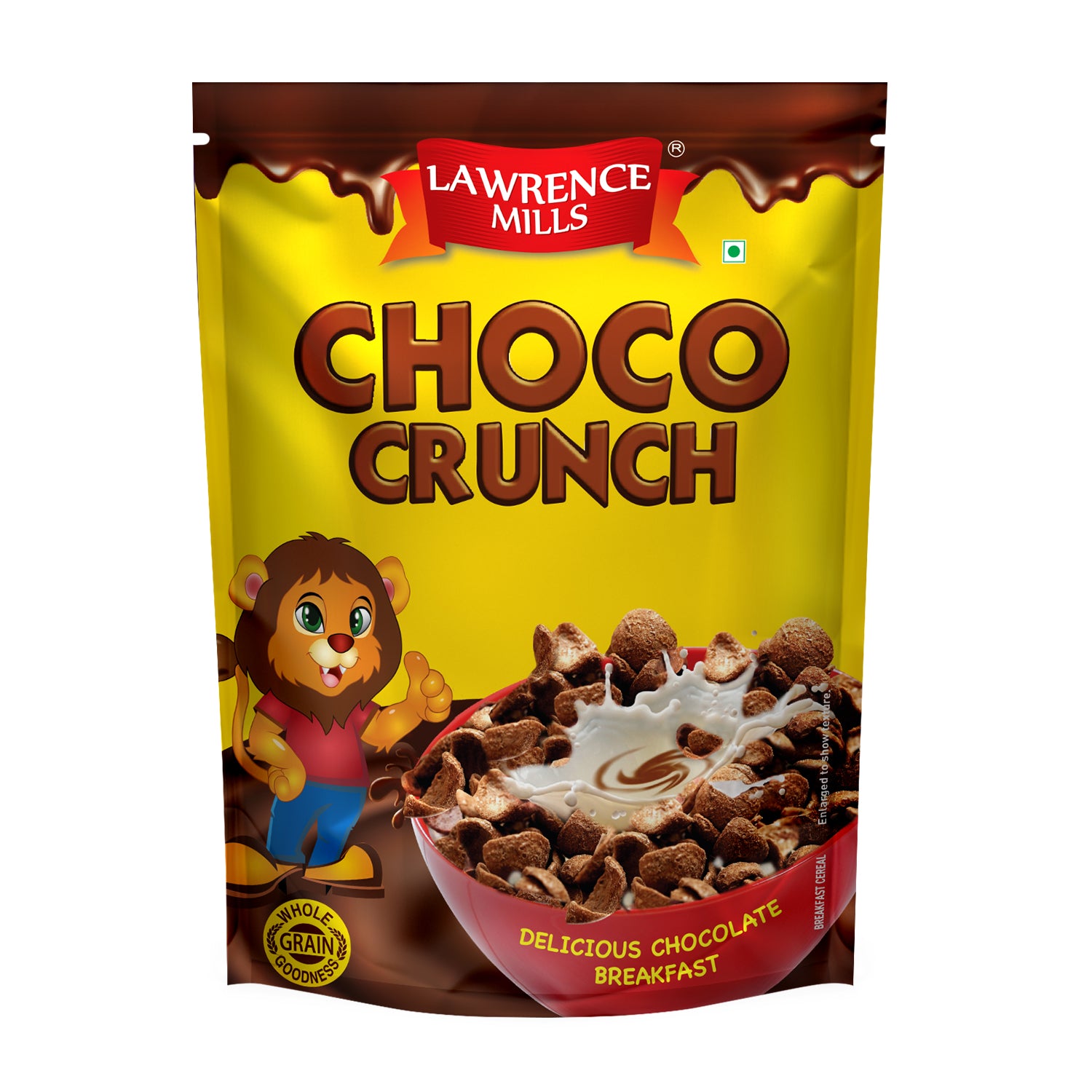 Lawrence Mills Choco Crunch, 375g Pouch