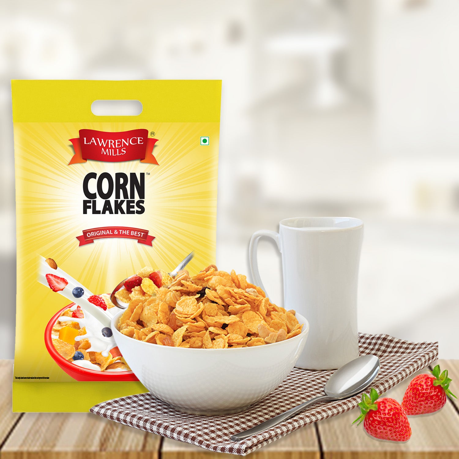 Lawrence Mills Cornflakes, 500g