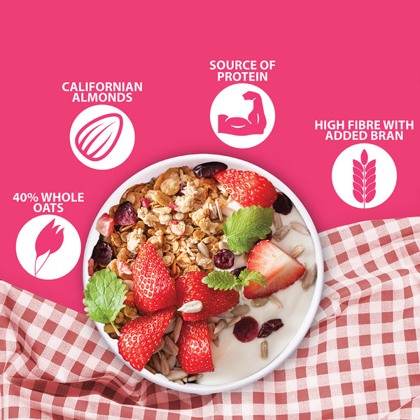 Fruit 'n Fibre Muesli with Strawberry