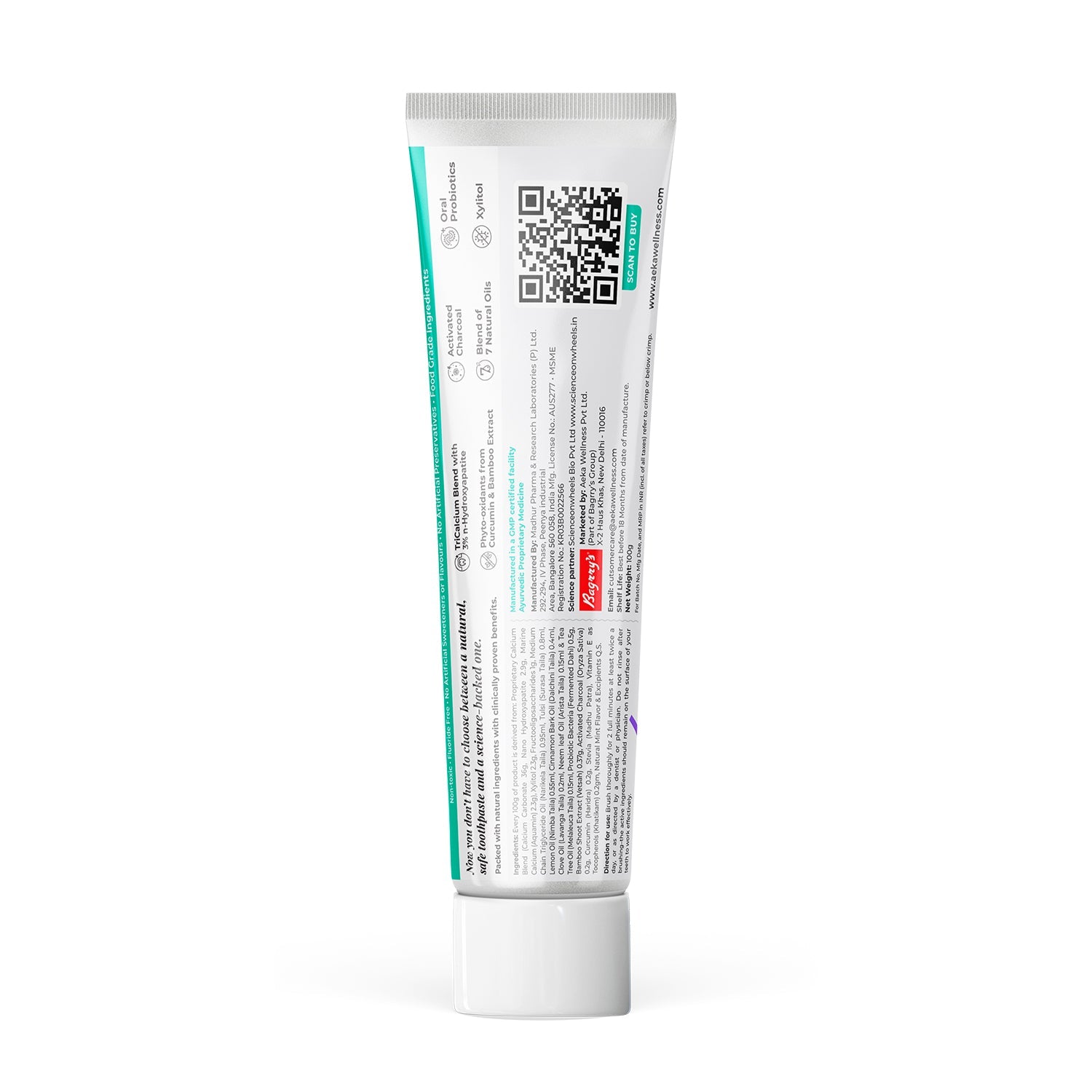 Aeka Premium Natural Toothpaste