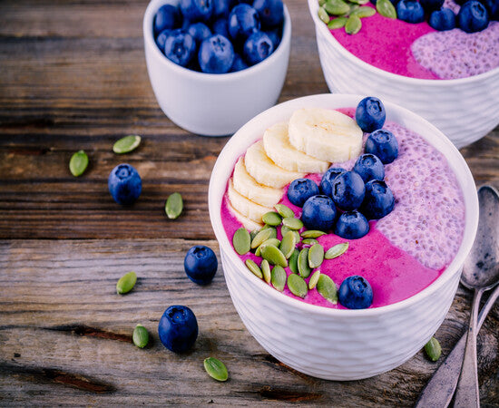 Blueberry Banana Smoothie Bowl