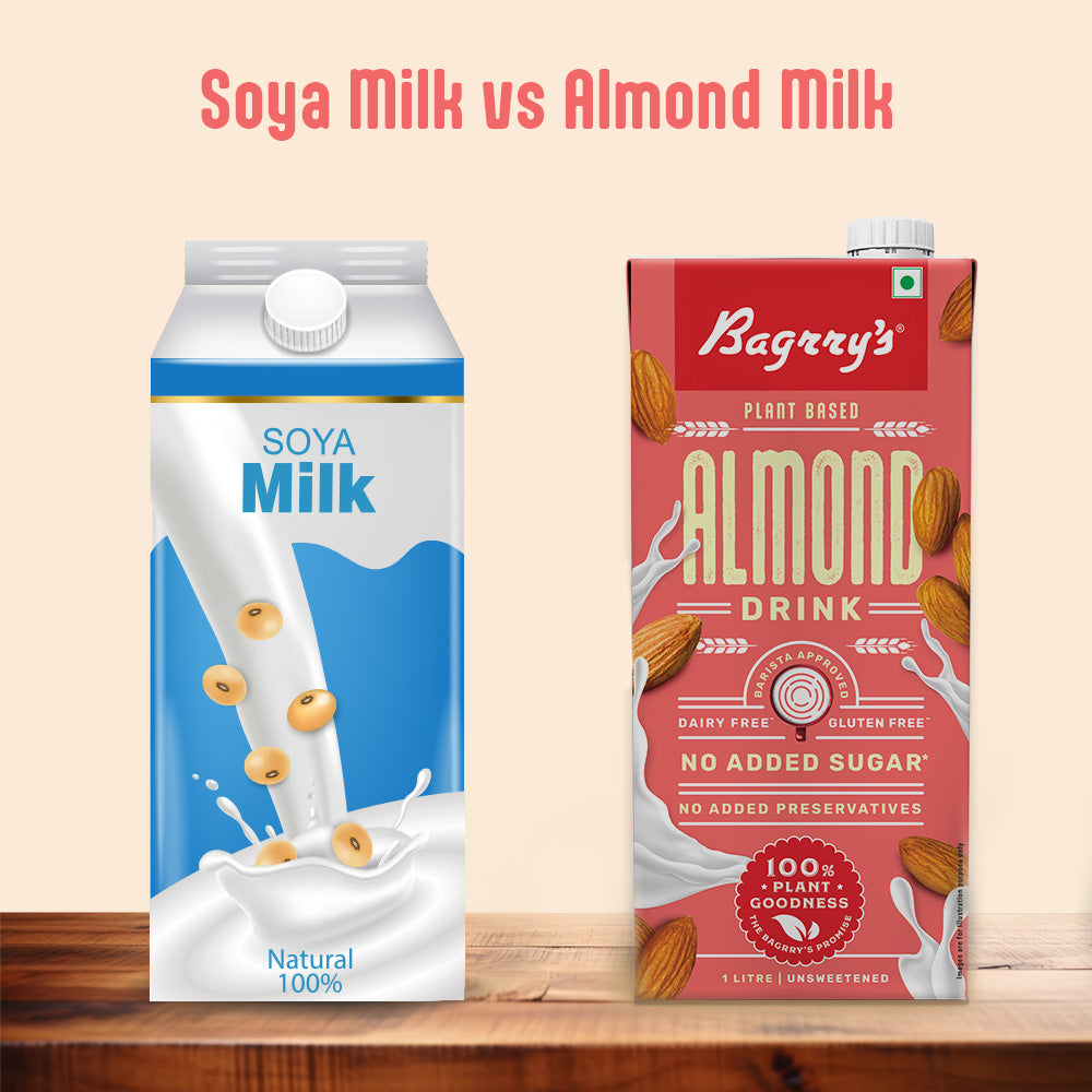 Soya Milk vs. Almond Milk: Which Is Better for Your Health?