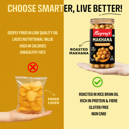Makhana - Cheese &amp; Herbs 70g