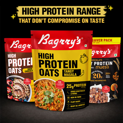 High Protein Oats - Tangy Masala 400g Pouch