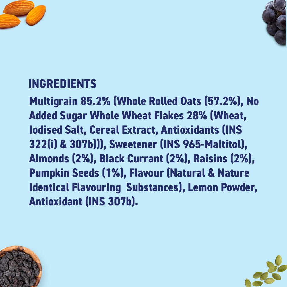 No Added Sugar Muesli- Fruits, Nuts &amp; Seeds