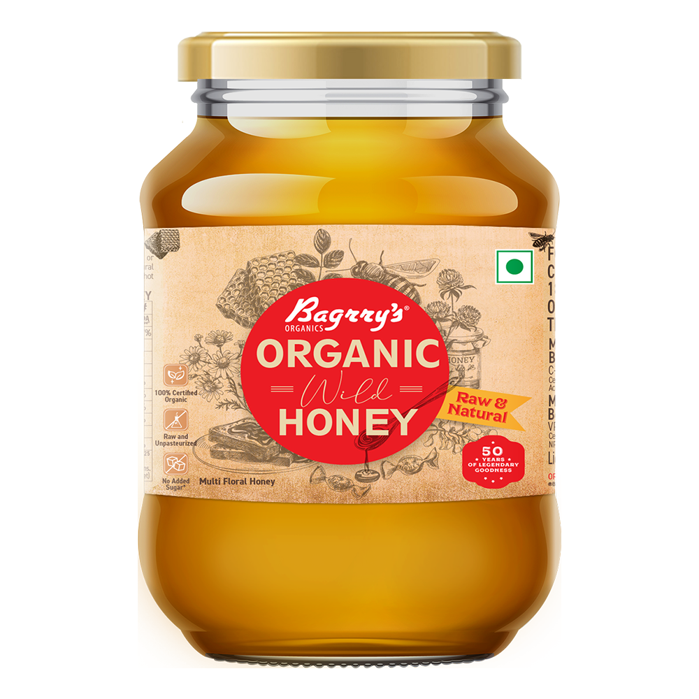 Organic Honey - Raw &amp; Natural, 500g