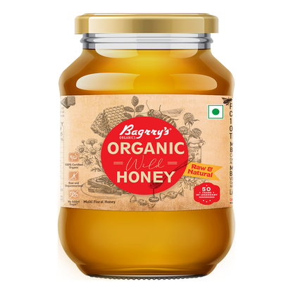 Organic Honey - Raw &amp; Natural, 500g
