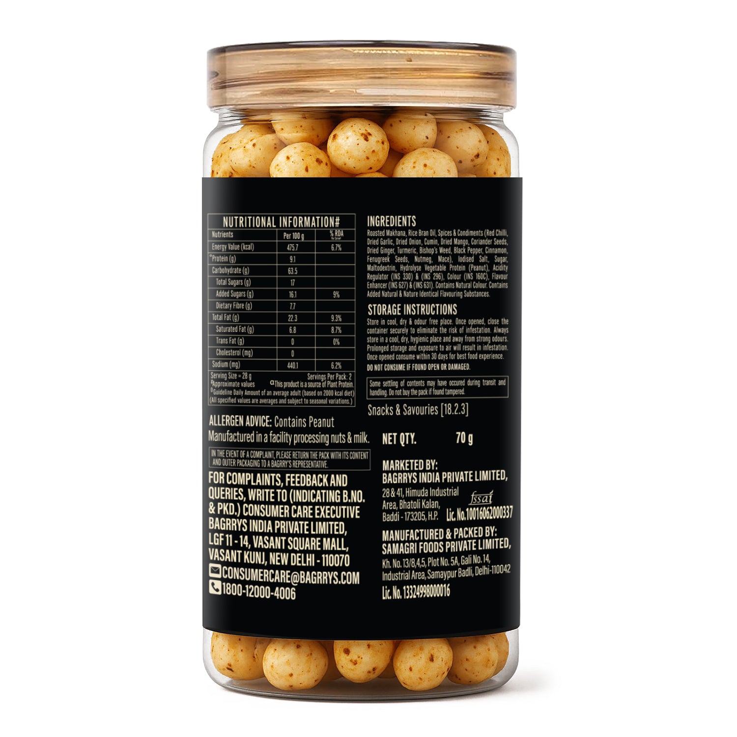 Makhana - Peri Peri 70g