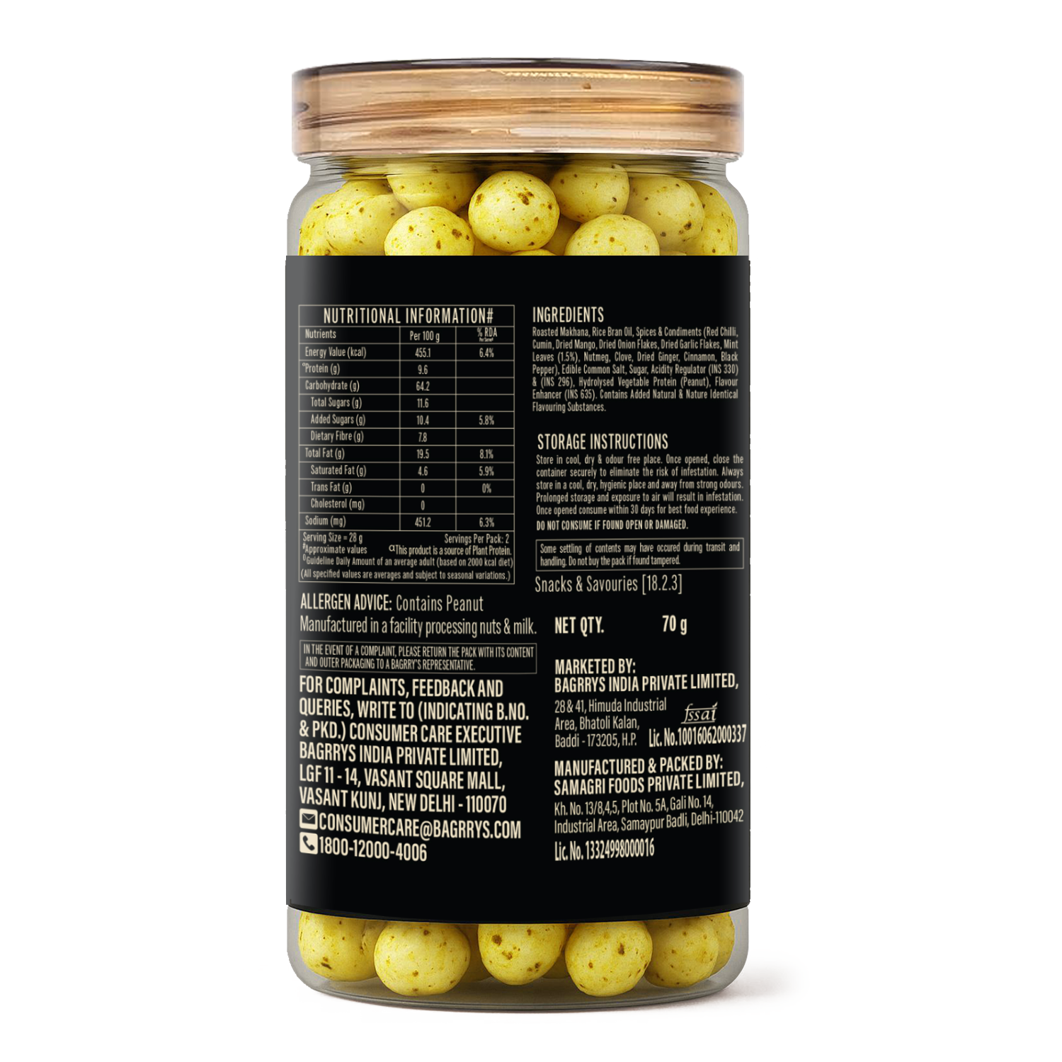 Makhana - Mint Pudina 70g