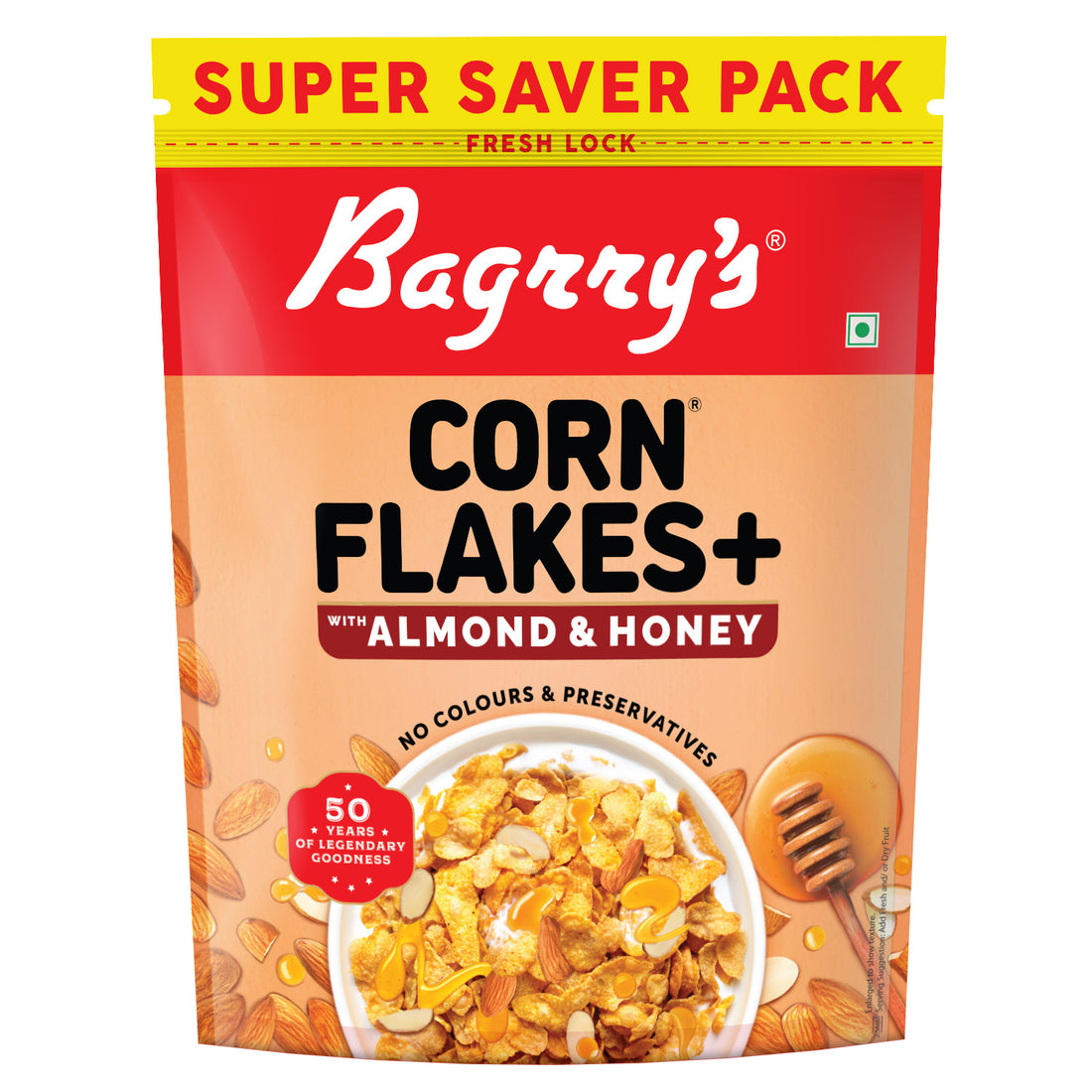 Corn Flakes Plus - Almond &amp; Honey