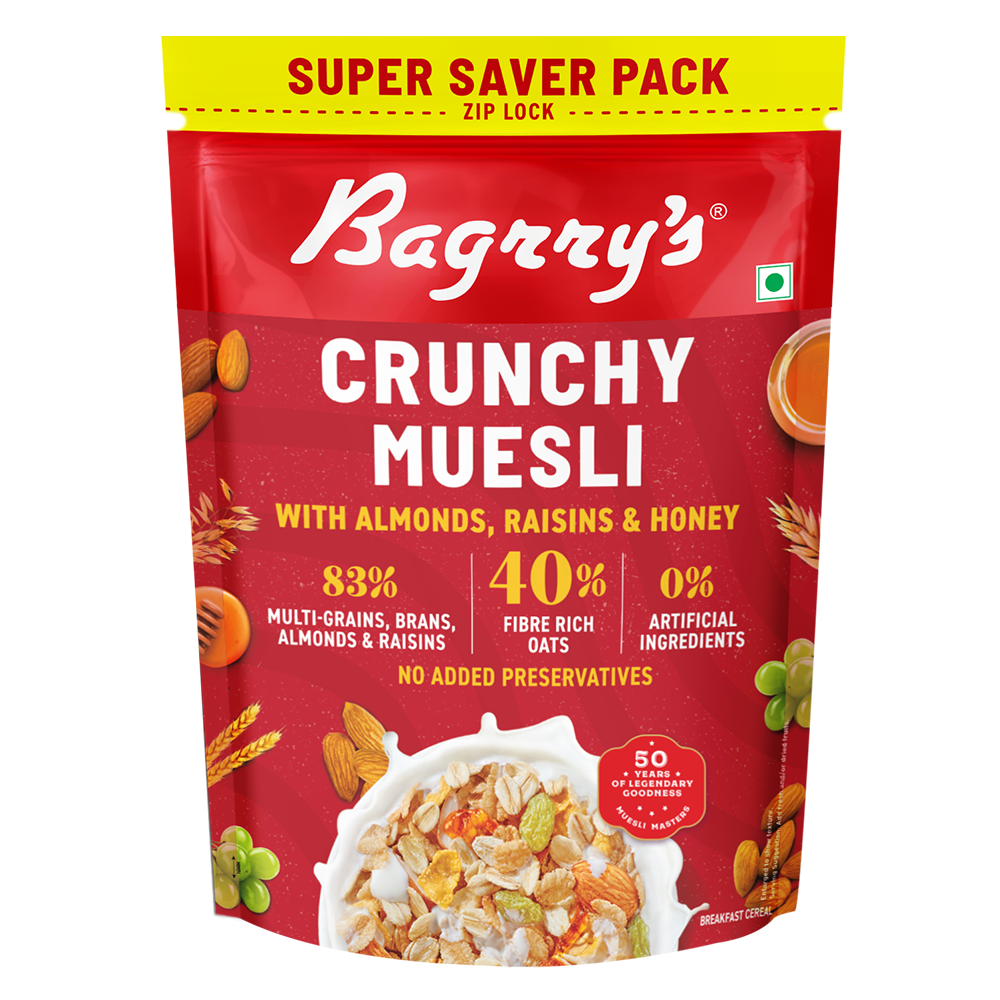 Crunchy Muesli - Almonds, Raisins &amp; Honey