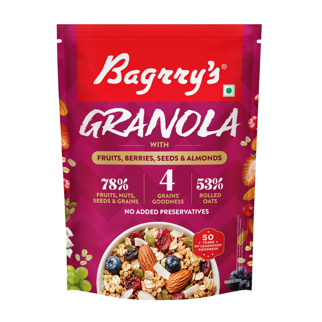 Exotic Fruits Granola - 13 Superfoods, 400g