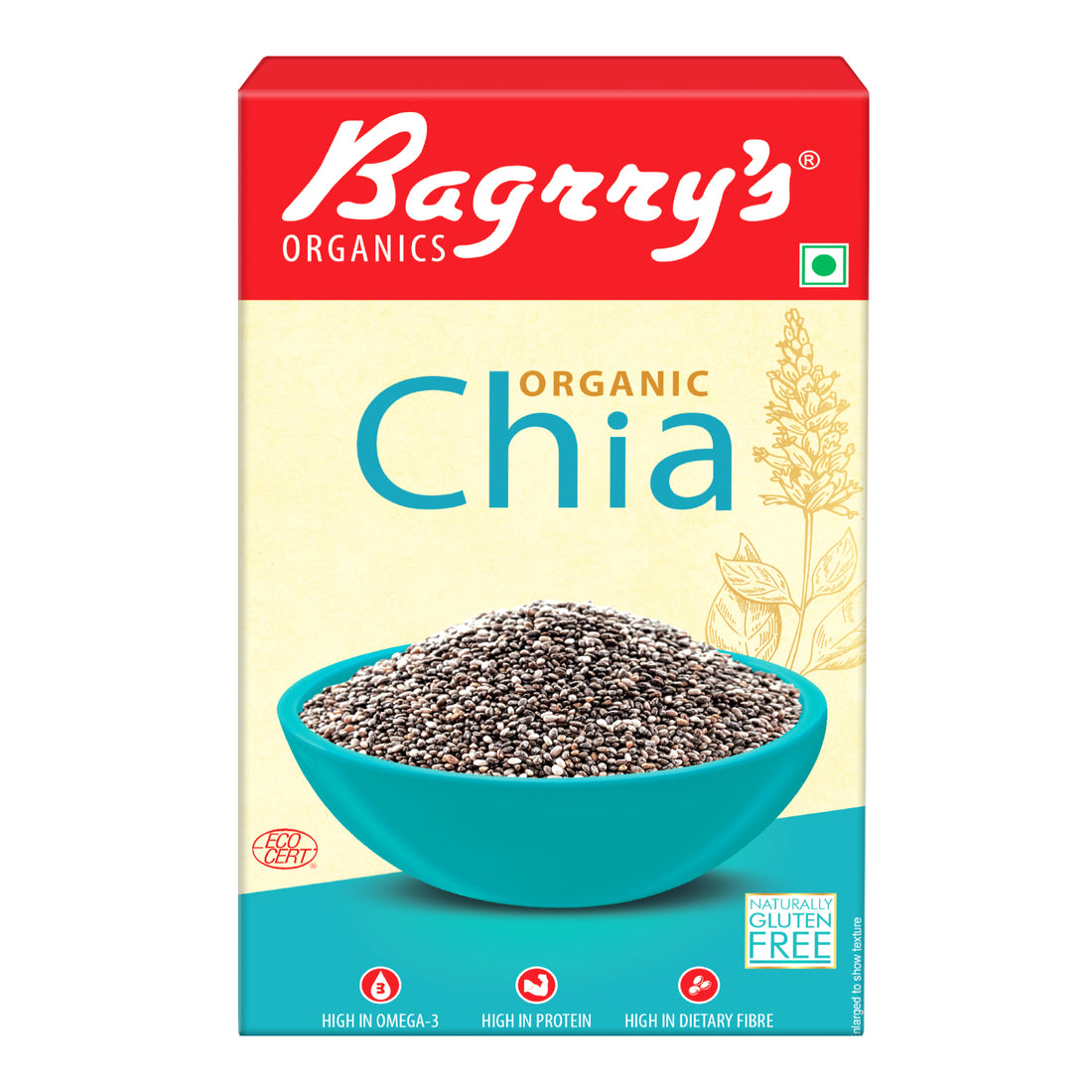 Organic Chia Seeds, 150g