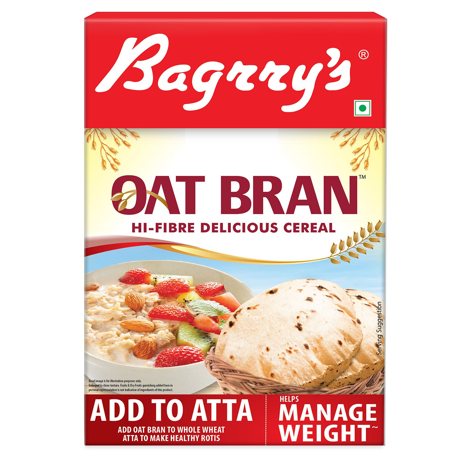 Oat Bran - High Fibre, Helps Manage Weight