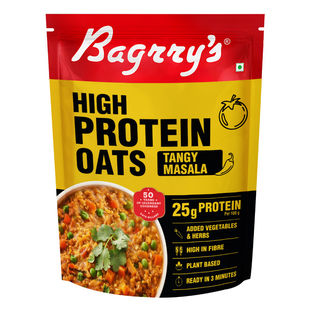 High Protein Oats - Tangy Masala 400g Pouch