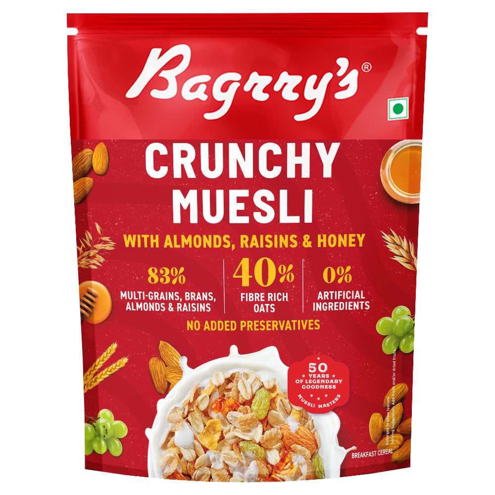 Crunchy Muesli - Almonds, Raisins &amp; Honey