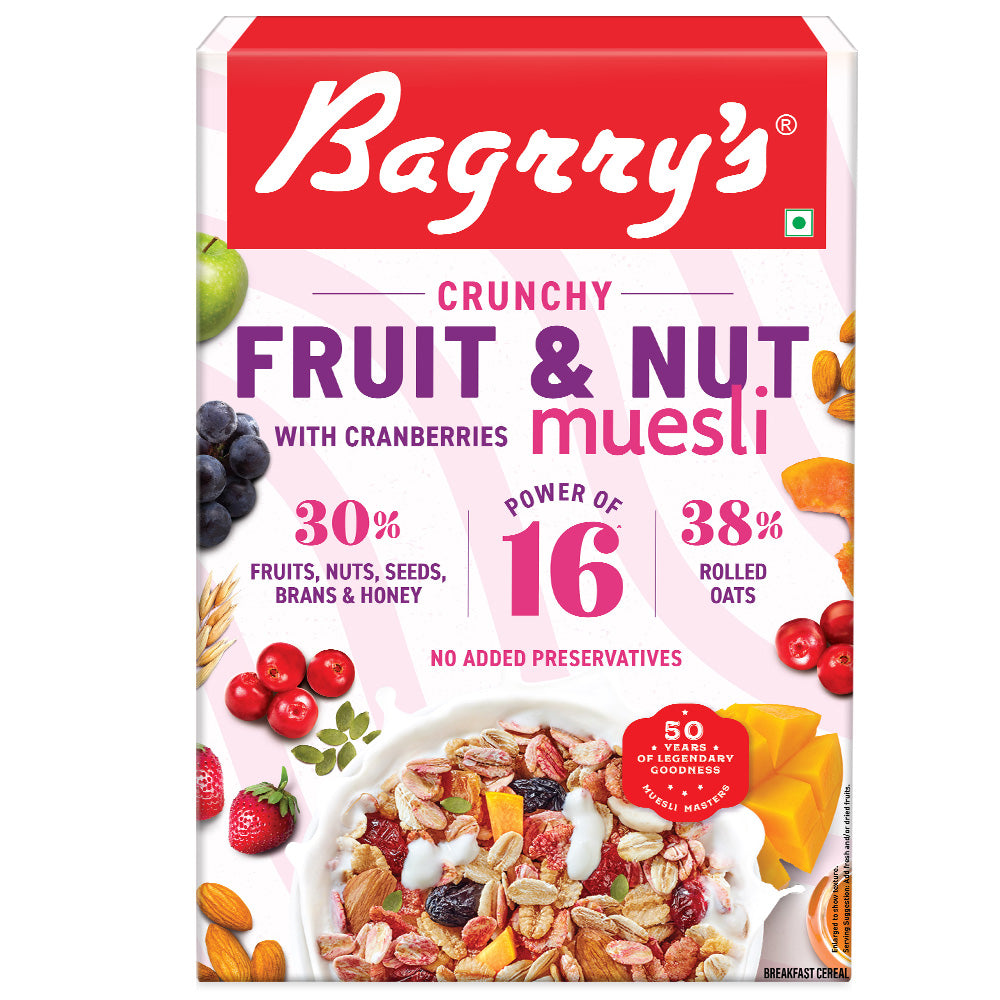 Crunchy Muesli Fruit &amp; Nut with Cranberries
