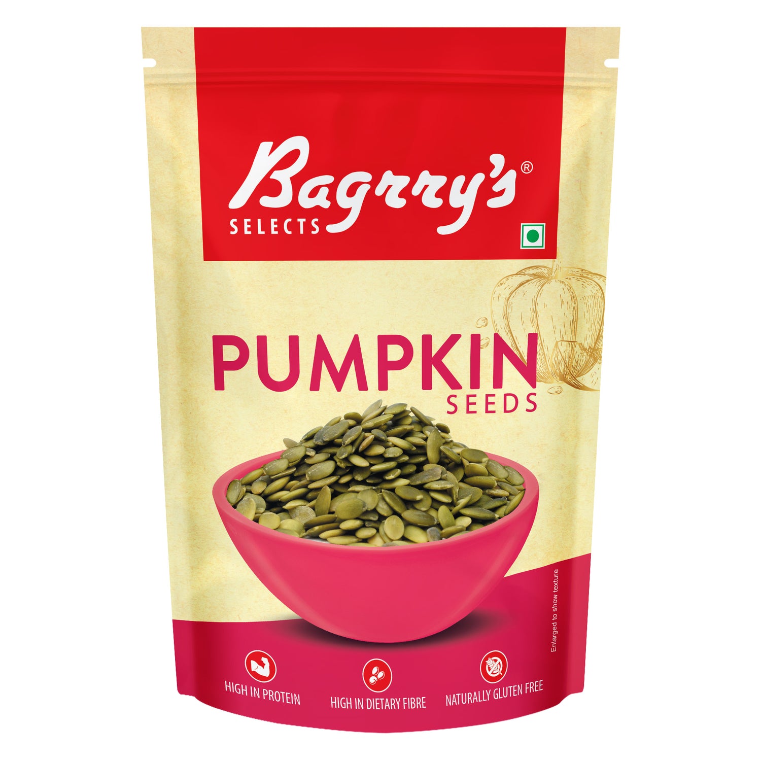 Pumpkin Seeds - Gluten Free, 250g