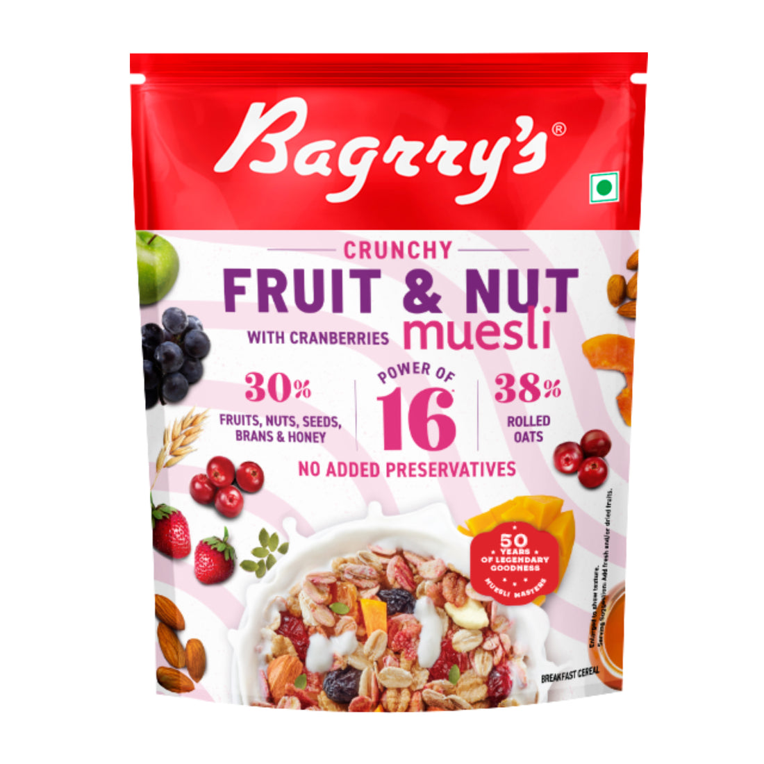 Crunchy Muesli Fruit &amp; Nut with Cranberries