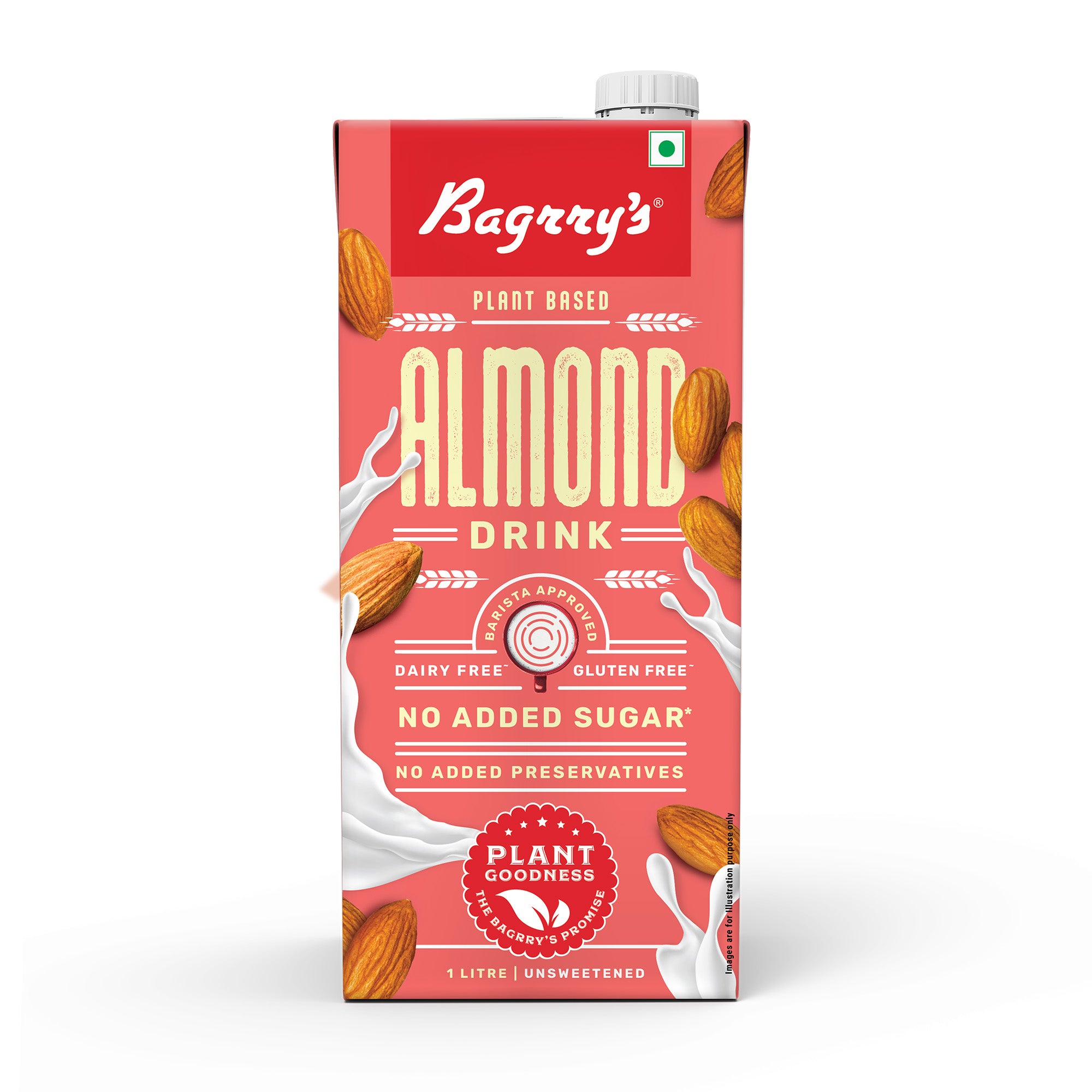 Almond Drink 1L- Plant Based, Gluten Free