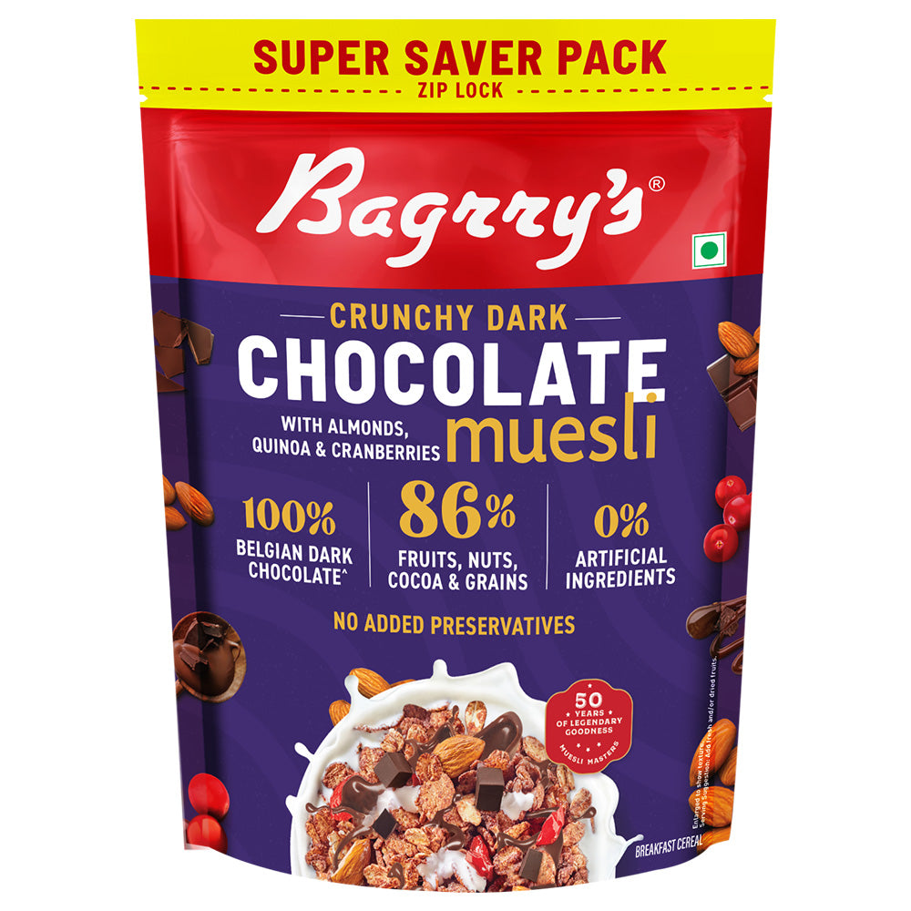 Chocolate Muesli – Chocolate, Cranberries, Quinoa