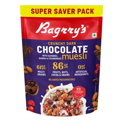 Chocolate Muesli – Chocolate, Cranberries, Quinoa