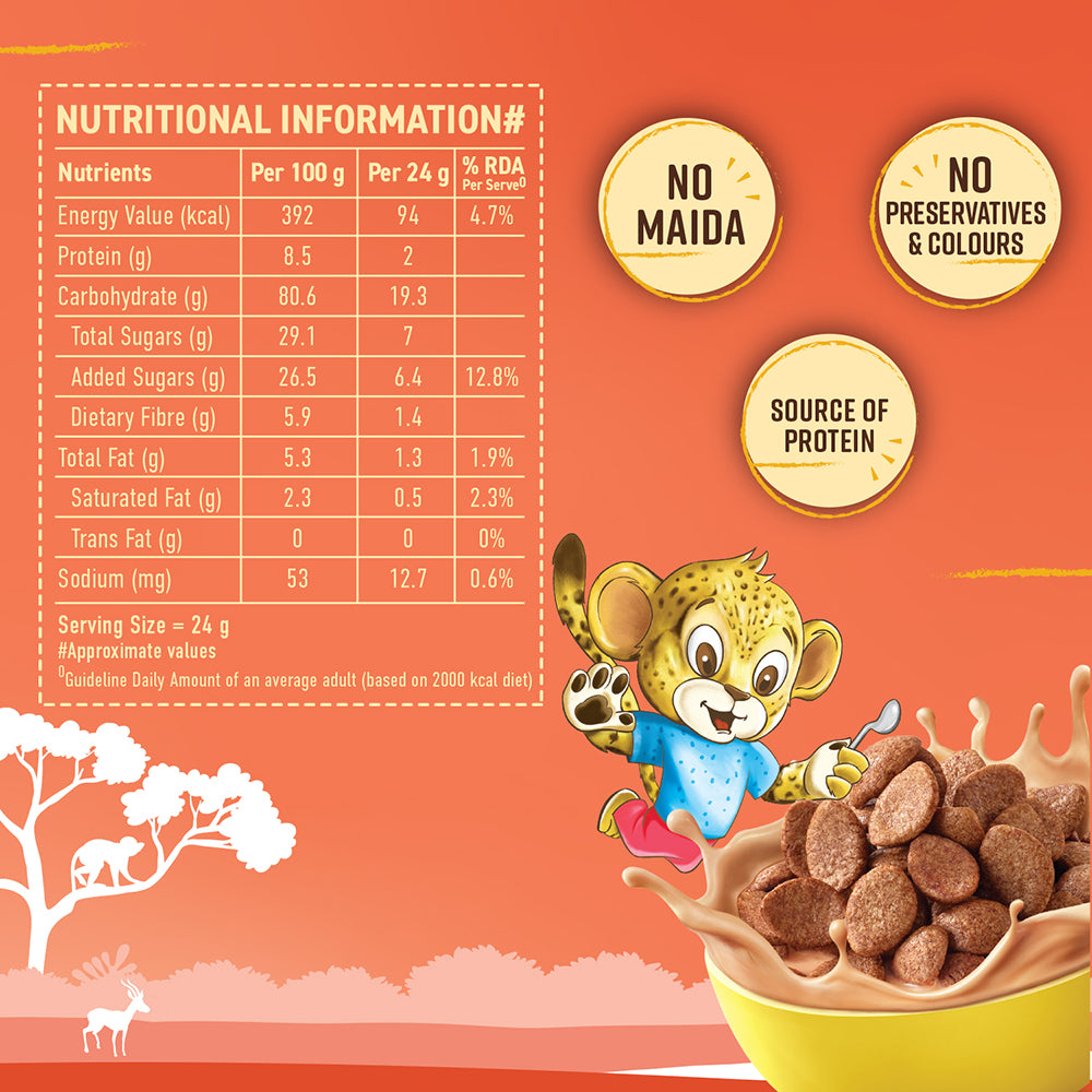 Choco+ with 3 Great Grains (Oats, Whole Wheat, Rice)
