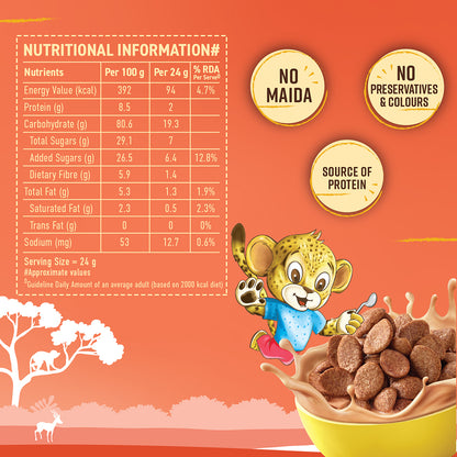 Choco+ with 3 Great Grains (Oats, Whole Wheat, Rice)