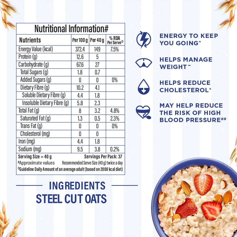 Steel Cut Oats - Old Fashioned