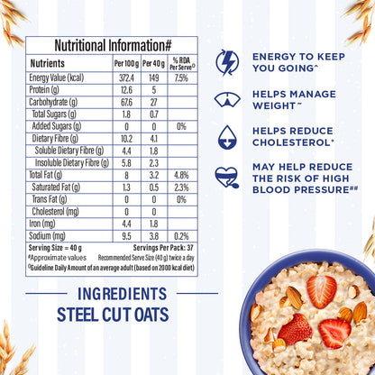 Steel Cut Oats - Old Fashioned